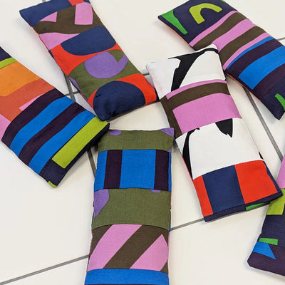 Irregular Sleep Patchwork Meditation Eye Pillow