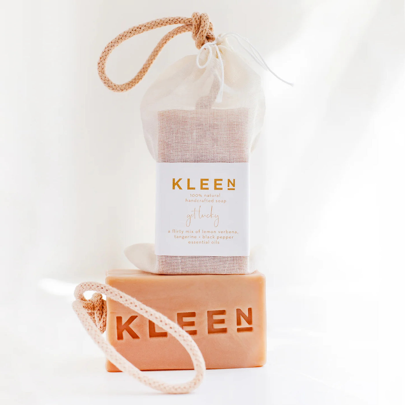 Kleen Get Lucky Natural Soap on a Rope - Radical Living