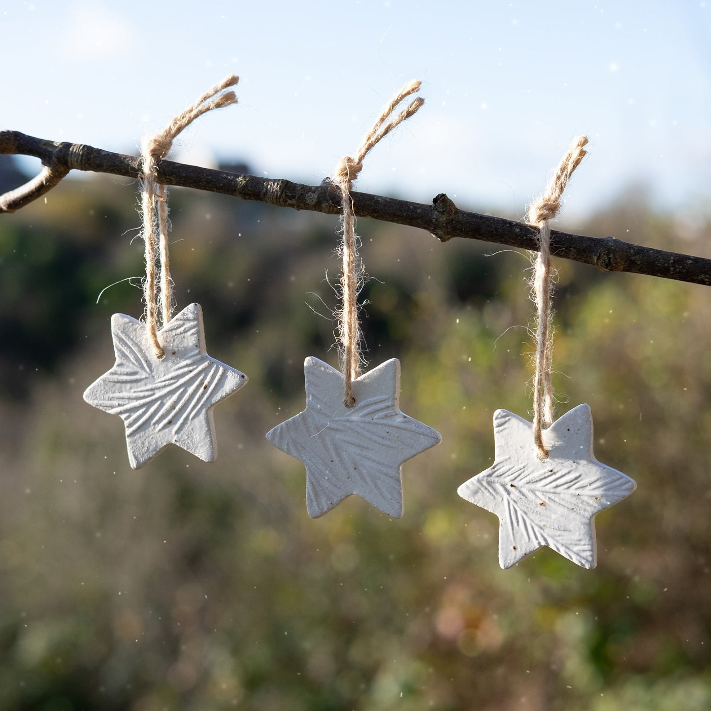 KP Studio Ceramic Star Christmas Ornament - Radical Living 