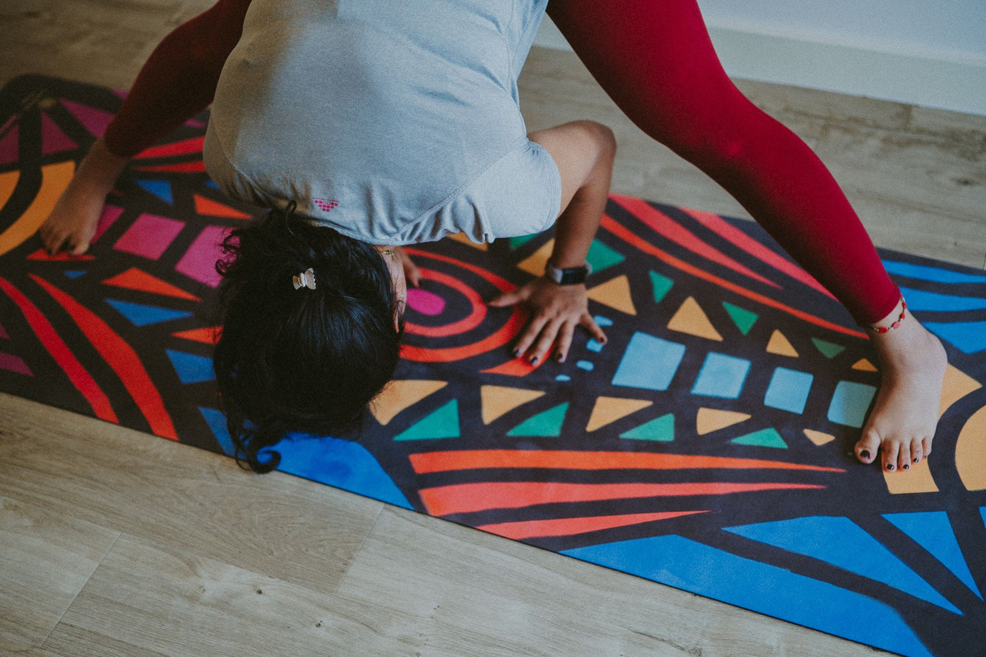 Ladina Yoga Courbe D'Energy Yoga Mat - Radical Living