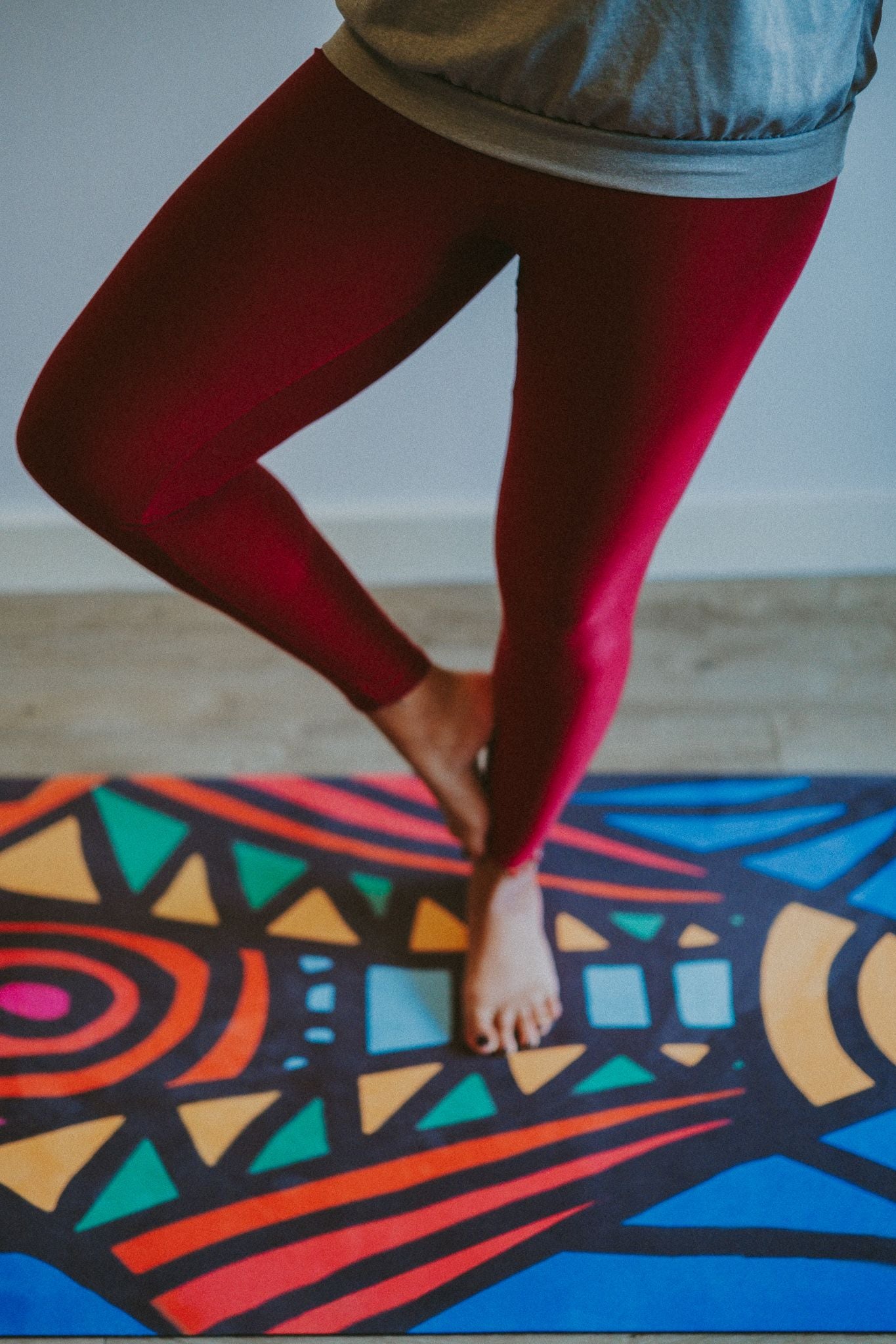 Ladina Yoga Courbe D'Energy Yoga Mat - Radical Living