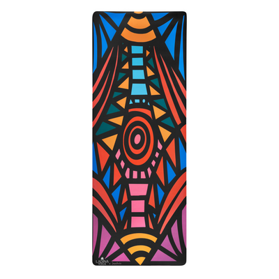 Ladina Yoga Courbe D'Energy Yoga Mat - Radical Living