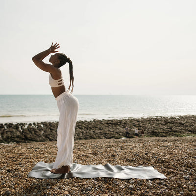 Ladina Yoga Travel Mat Warrior Black - Radical Living