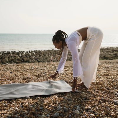 Ladina Yoga Travel Mat Warrior Black - Radical Living