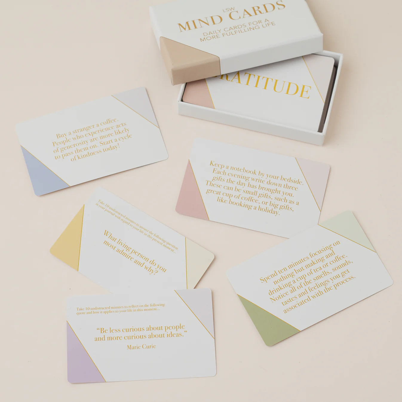 LSW London Mind Cards Daily Cards for a More Fulfilling Life