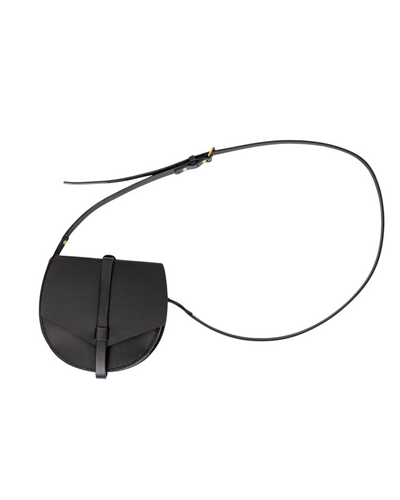 Lucy Welton Handmade Leather Small Satchel Black