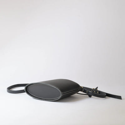 Lucy Welton Handmade Leather Luna Bag Black