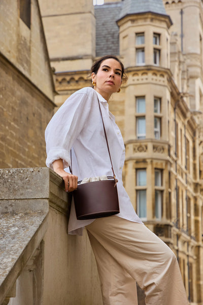 Lucy Welton Handmade Leather Luna Bag Brown