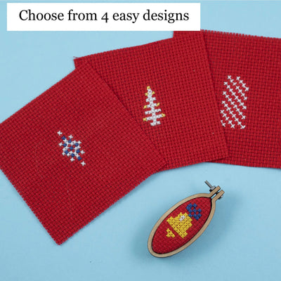 Marvling Bros LTD Make Your Own Christmas Bauble Noel Cross Stitch Kit