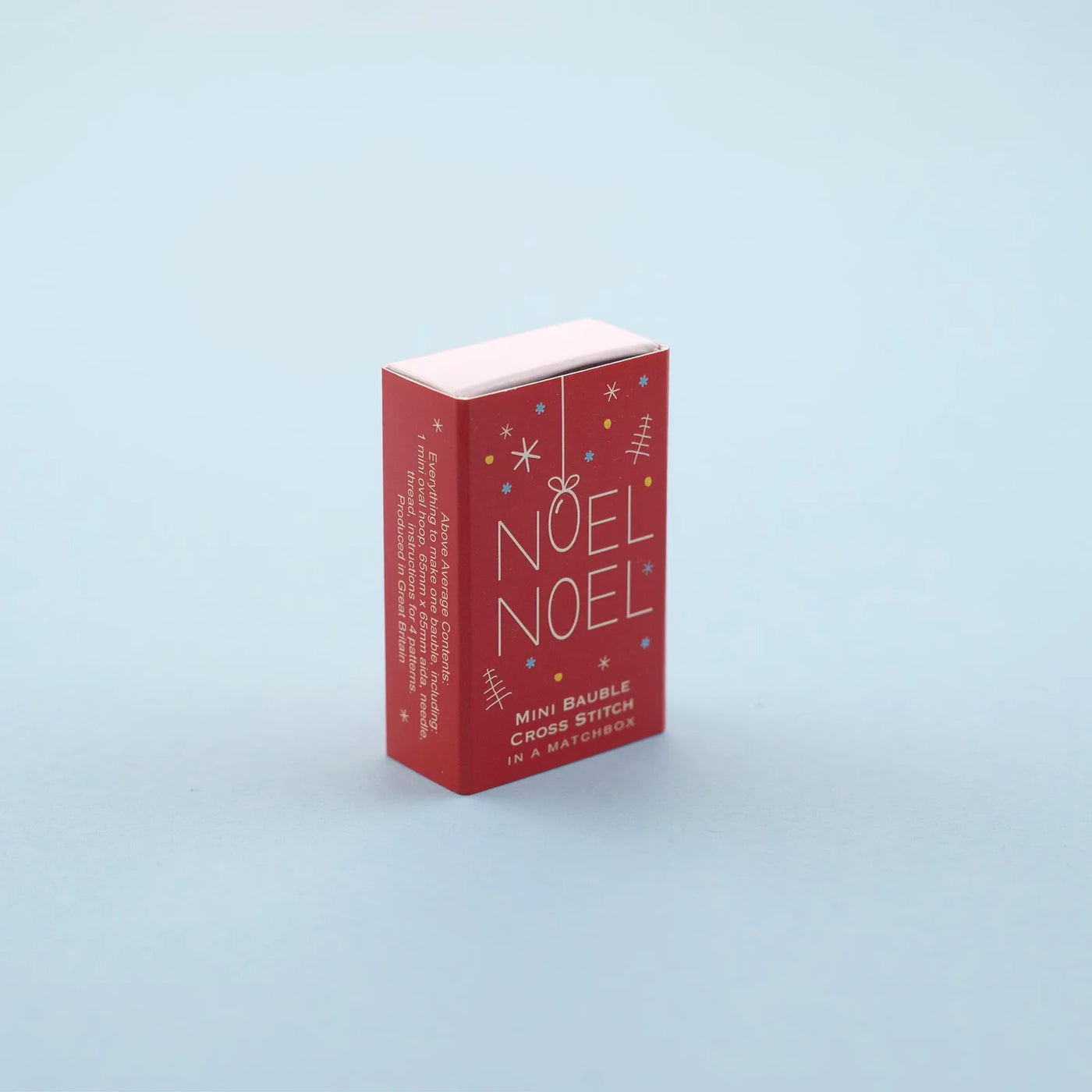 Marvling Bros LTD Make Your Own Christmas Bauble Noel Cross Stitch Kit