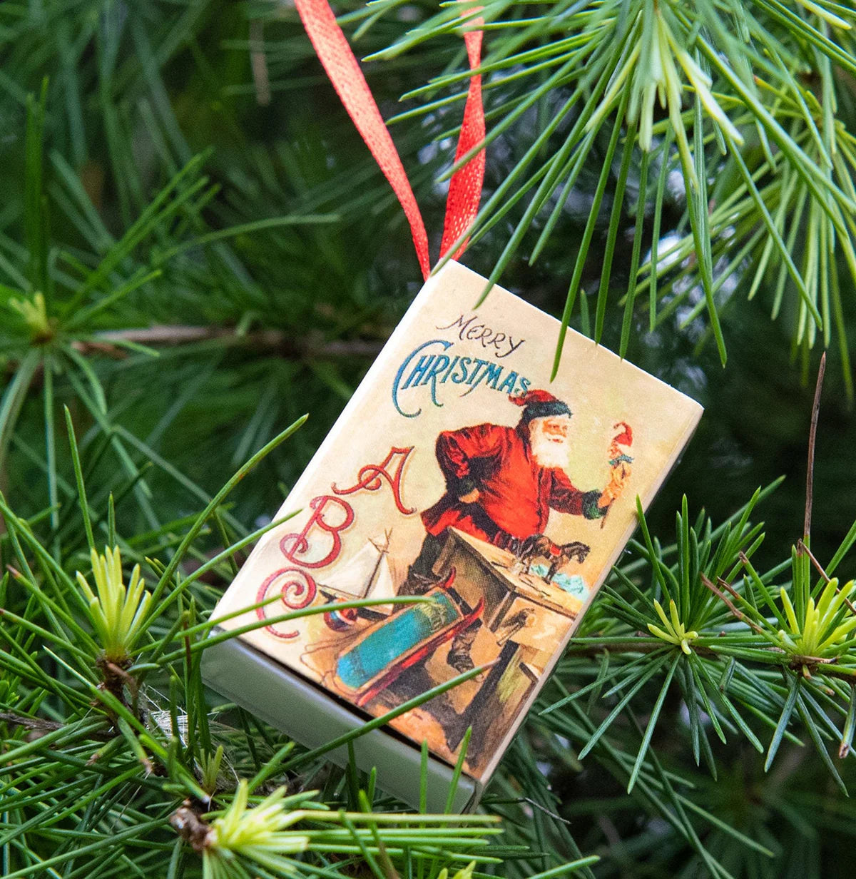Marvling Bros LTD Tree Decoration Christmas ABC Victorian Poem