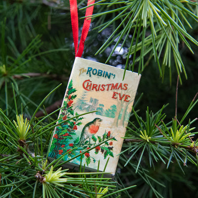 Marvling Bros LTD Tree Decoration Christmas Robin Victorian Poem