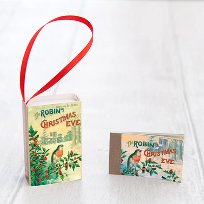 Marvling Bros LTD Tree Decoration Christmas Robin Victorian Poem