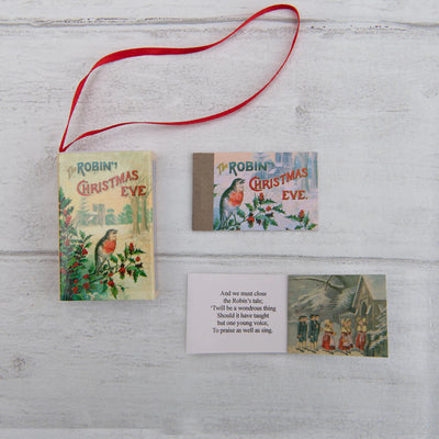 Marvling Bros LTD Tree Decoration Christmas Robin Victorian Poem