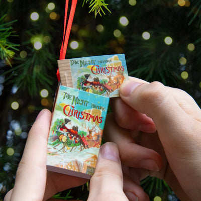 Marvling Bros LTD Tree Decoration 'Twas The Night Before Christmas' Victorian Poem