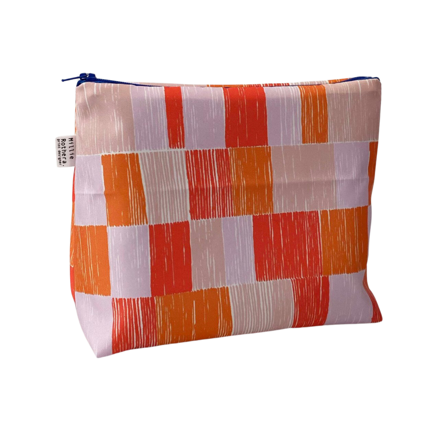 Millie Rothera Red Stripe Waterproof Wash Bag - Radical Living