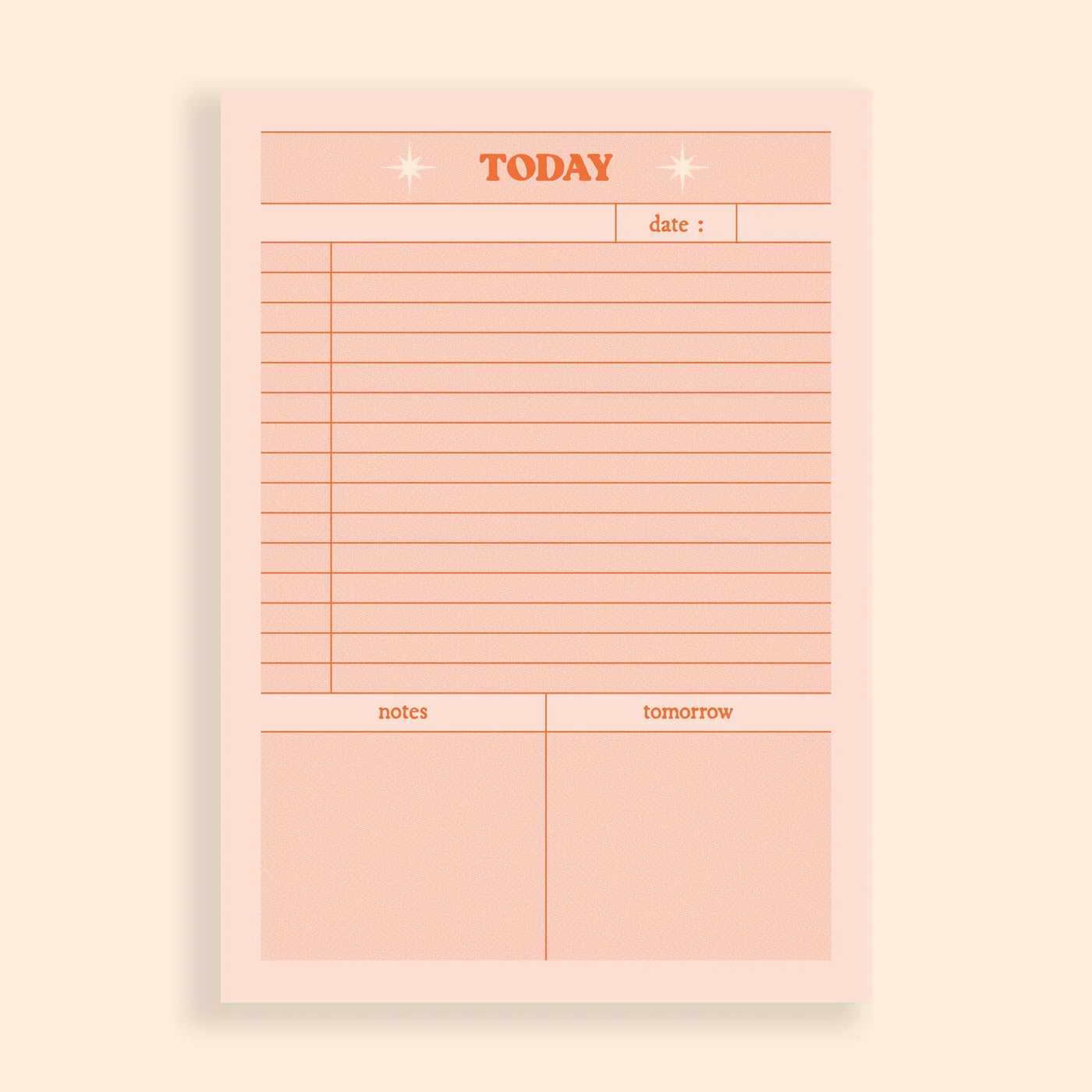 Lately Studio A5 Motel Daily Desk Pad - Radical Giving