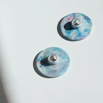 Müll Club Recycled Candle Holder Blue Skies - Radical Living