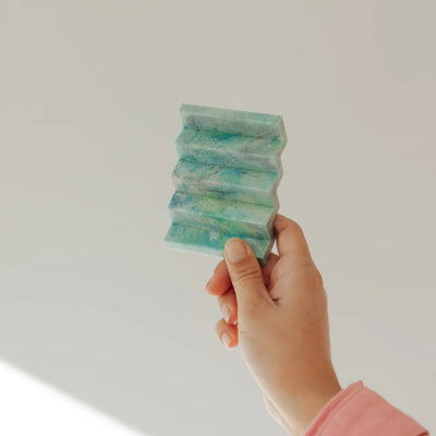 Müll Club Zig Zag Recycled Soap Dish Salthouse - Radical Living