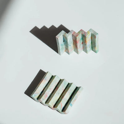 Müll Club Zig Zag Recycled Soap Dish Salthouse - Radical Living