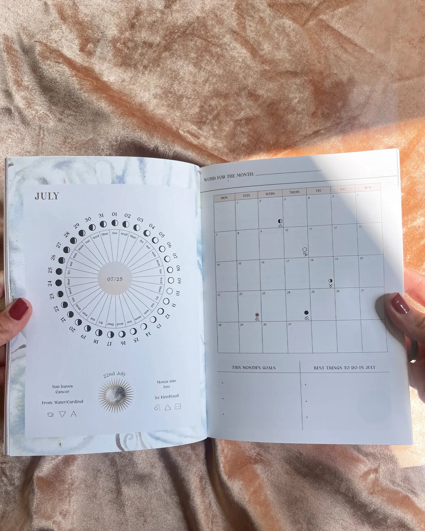 Nikki Strange Mid year Lunar Moon Diary 2025/2026