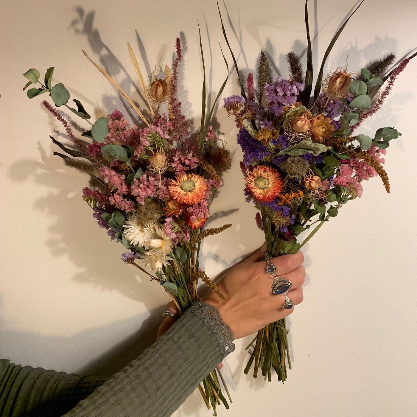 A Merry Bunch Dried Flower Bouquet