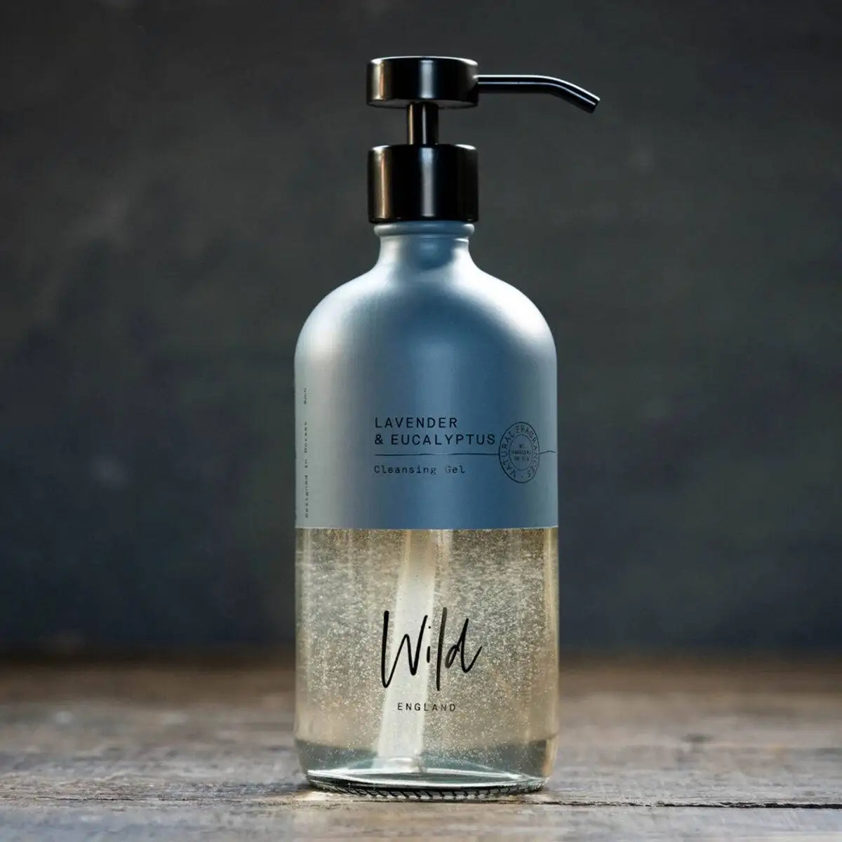 Wild England Lavender & Eucalyptus Cleansing Gel 500ml - Radical Living