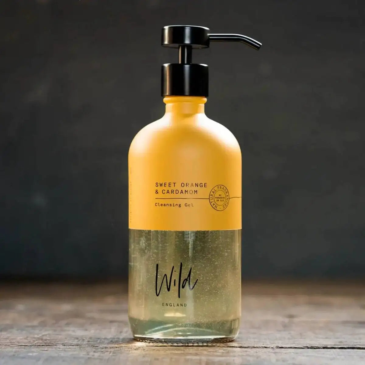 Wild England Sweet Orange & Cardamom Cleansing Gel 500ml - Radical Living