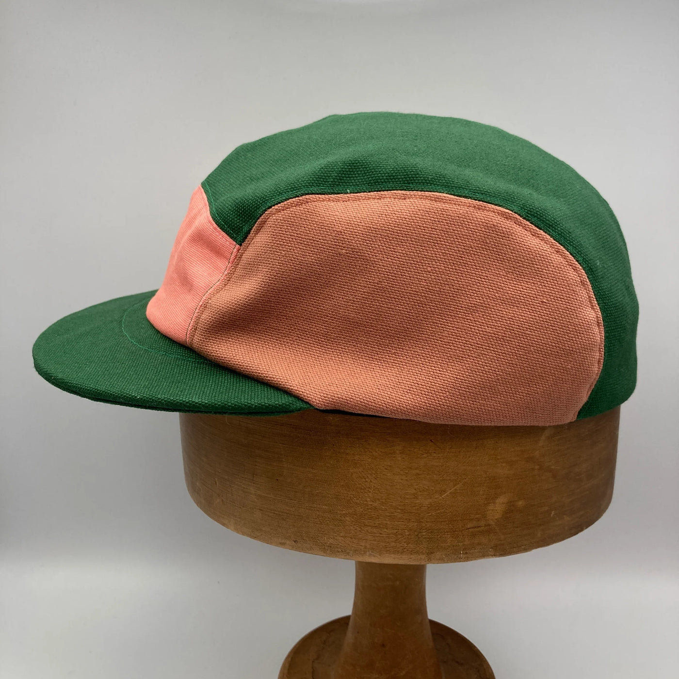 The Capalog Green, Flamingo, Mustard & Sandstone Panel Cap