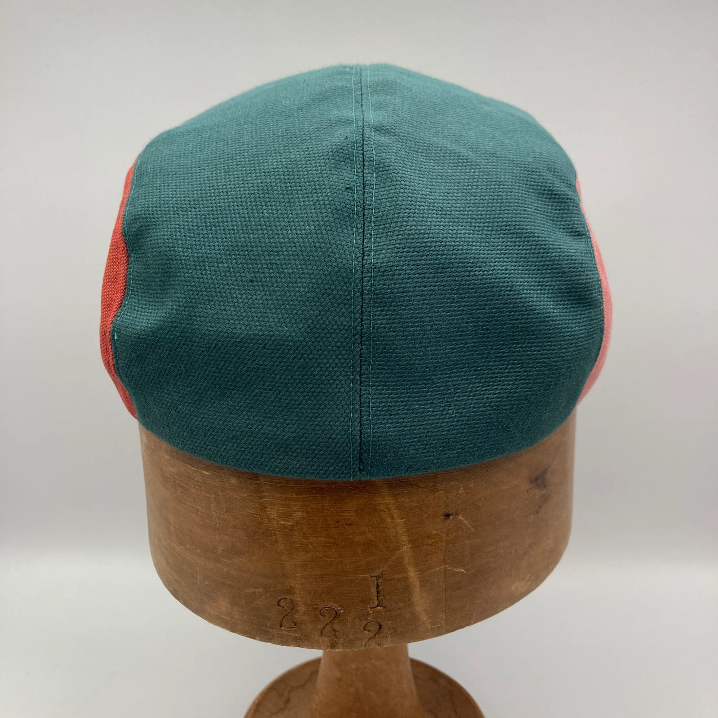 The Capalog Teal, Mustard, Rose & Madder Panel Cap