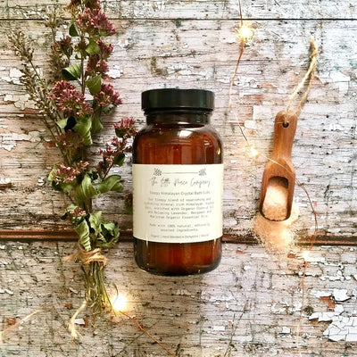 The Little Peace Company Sleepy Himalayan Crystal Bath Salts