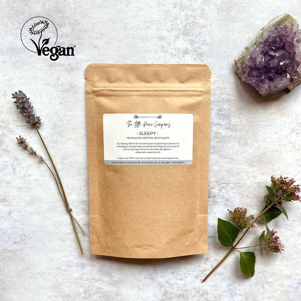 The Little Peace Company Sleepy Himalayan Crystal Bath Salts