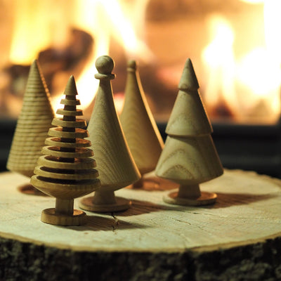 Treow Handmade Wooden Christmas Trees Small - Radical Living 