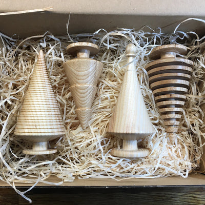 Treow Handmade Wooden Christmas Trees Small - Radical Living 