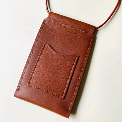Willow Handmade Leather Phone Carrier