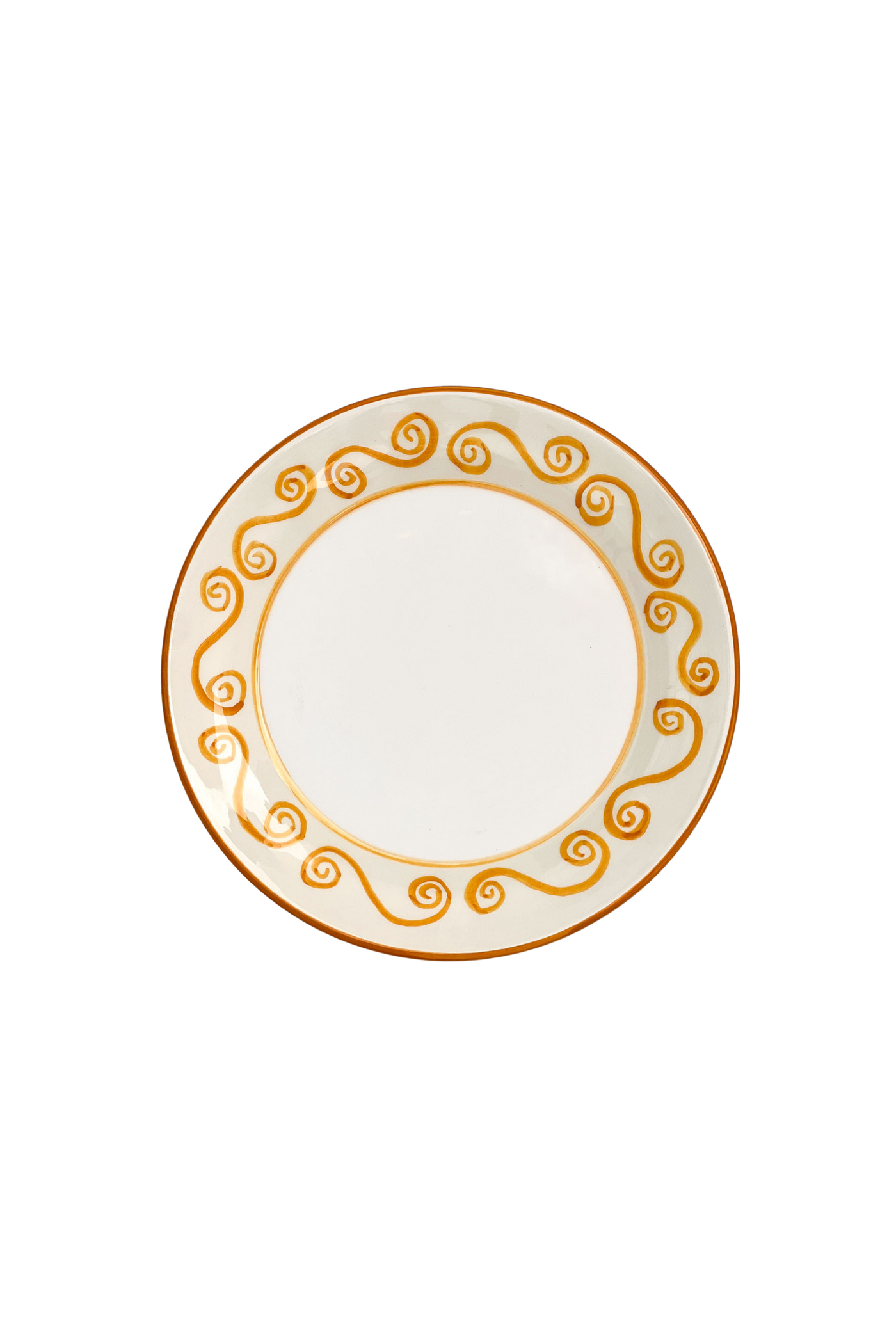 Woven Rosa Hand-painted Javea Serving Plate Set