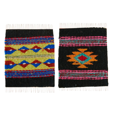 Woven Rosa Handmade Luna Coaster Set