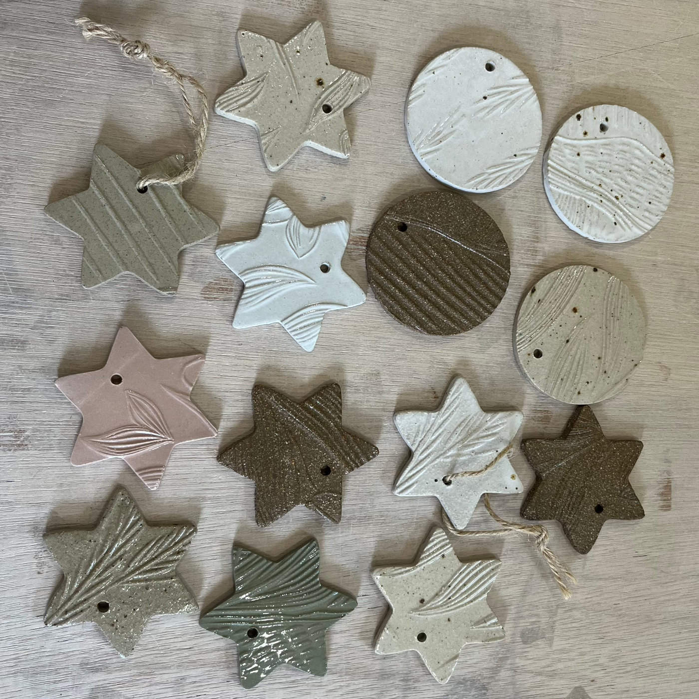 KP Studio Ceramic Star Christmas Ornament - Radical Living 