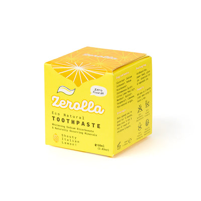 Zerolla Eco Natural Toothpaste Lemon - radical living
