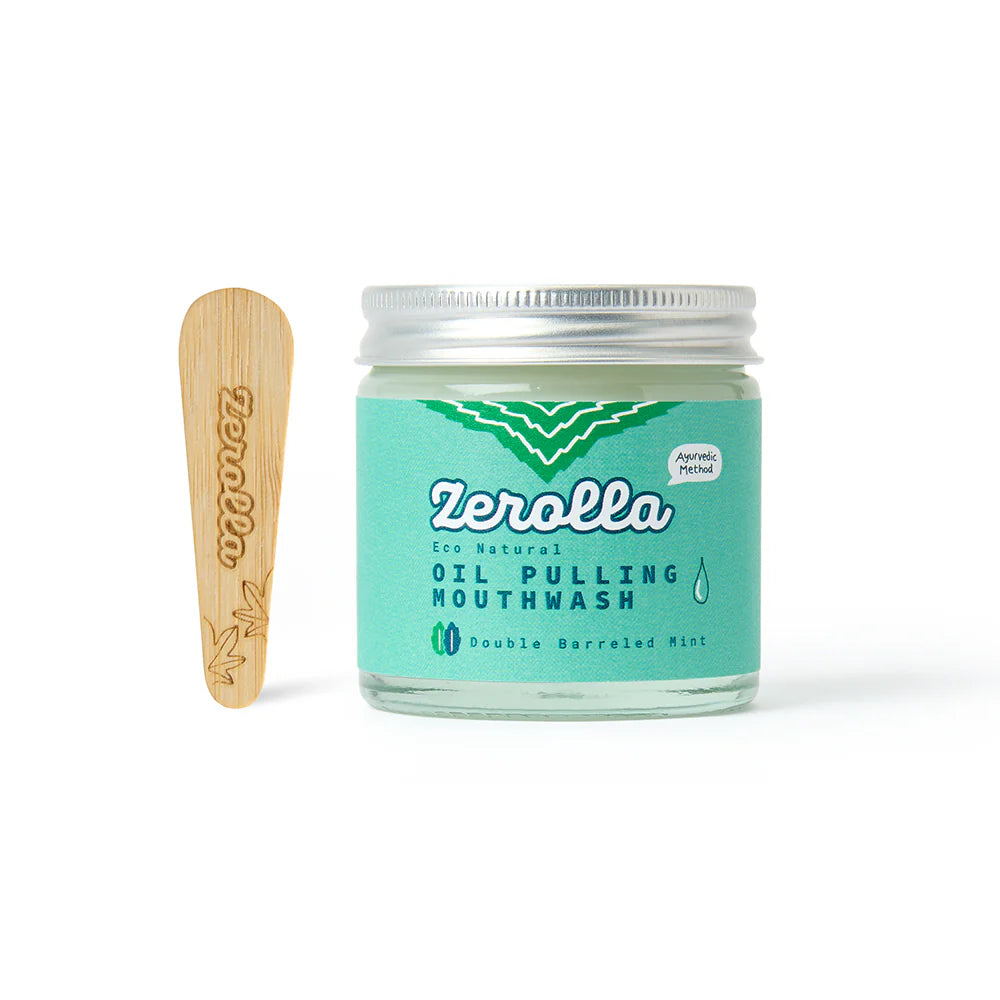 Zerolla Eco Natural Oil Pulling Mouthwash Mint - radical living