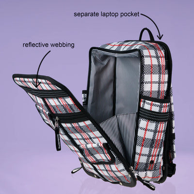 Goodordering Eco Classic Backpack Tartan - Radical Giving