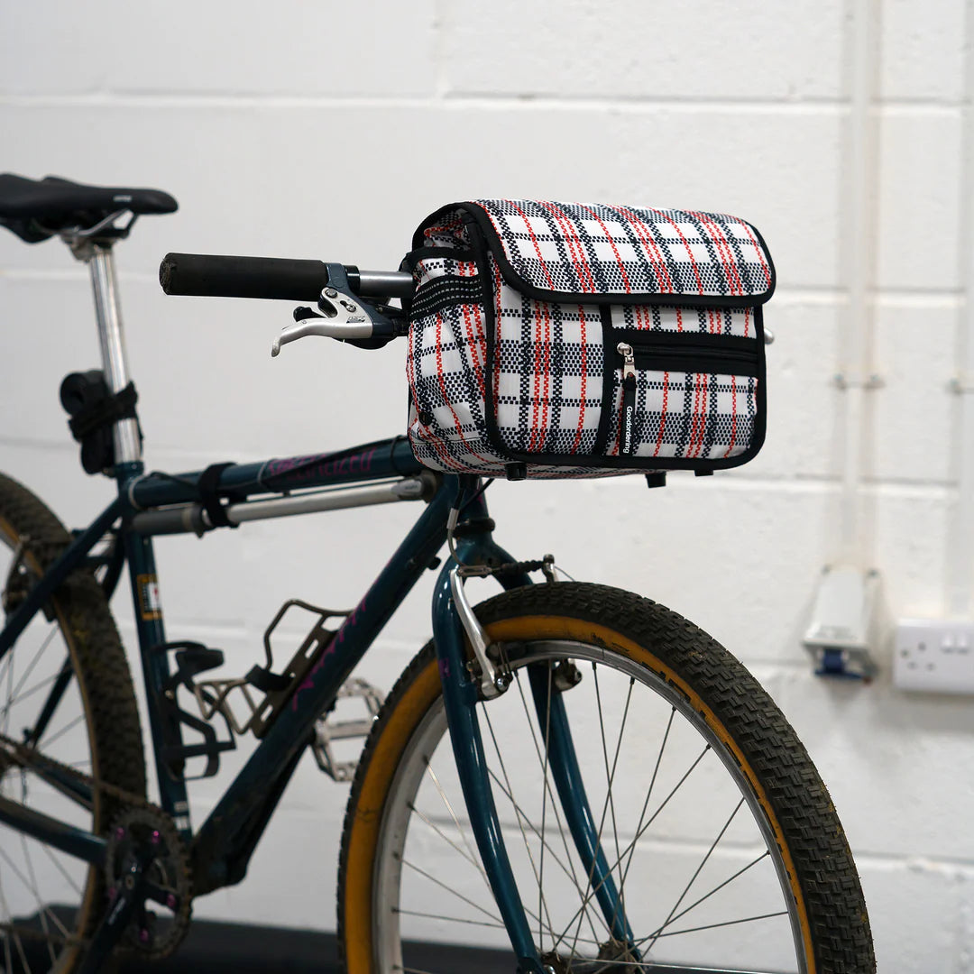 Goodordering Eco Tartan Classic Handle Bar Bag - Radical Giving