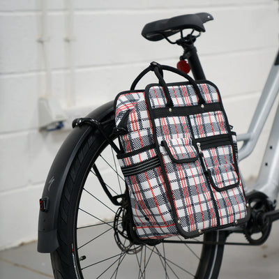 Goodordering Eco Tartan Picnic Pannier Bag - Radical Giving