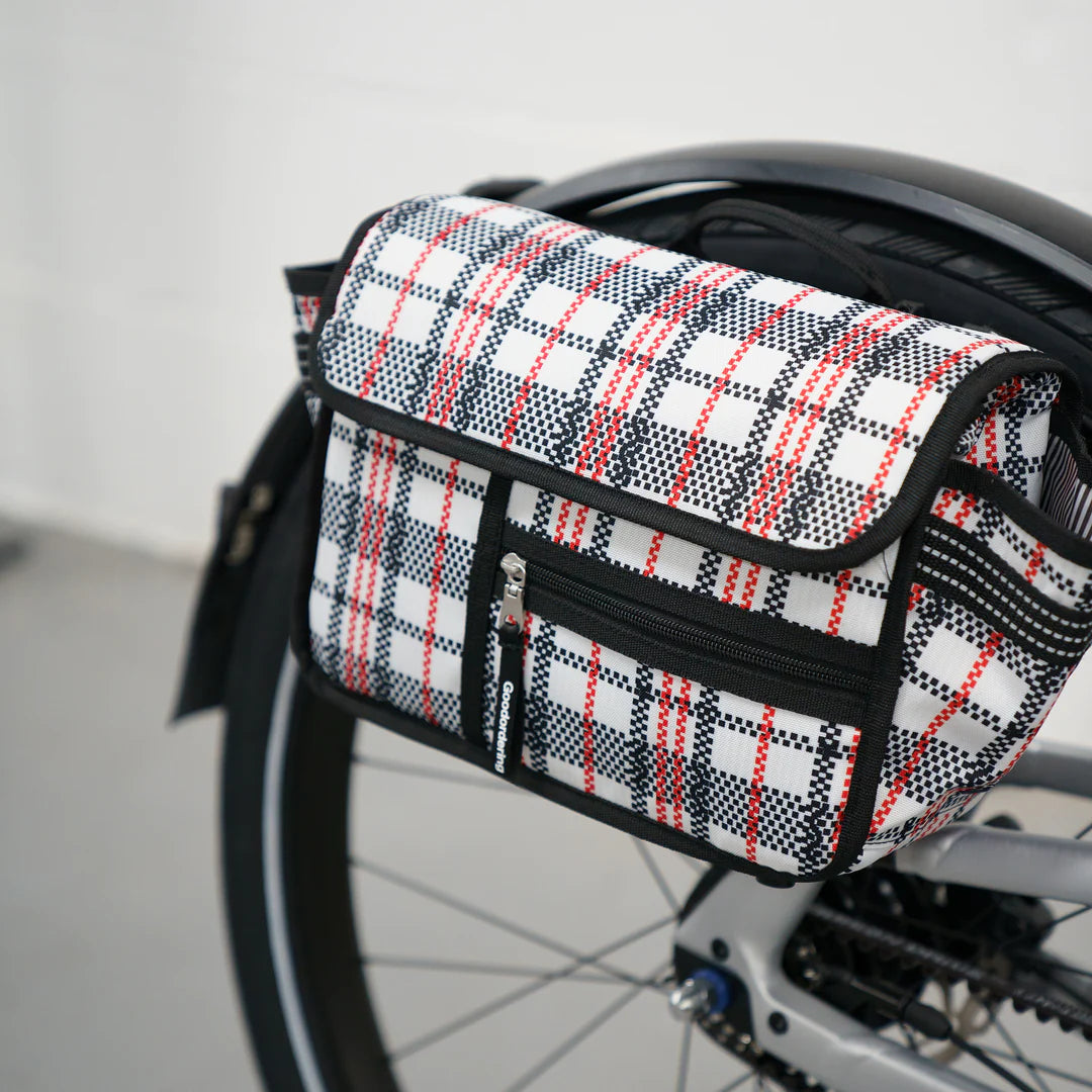 Goodordering Eco Tartan Classic Handle Bar Bag - Radical Giving