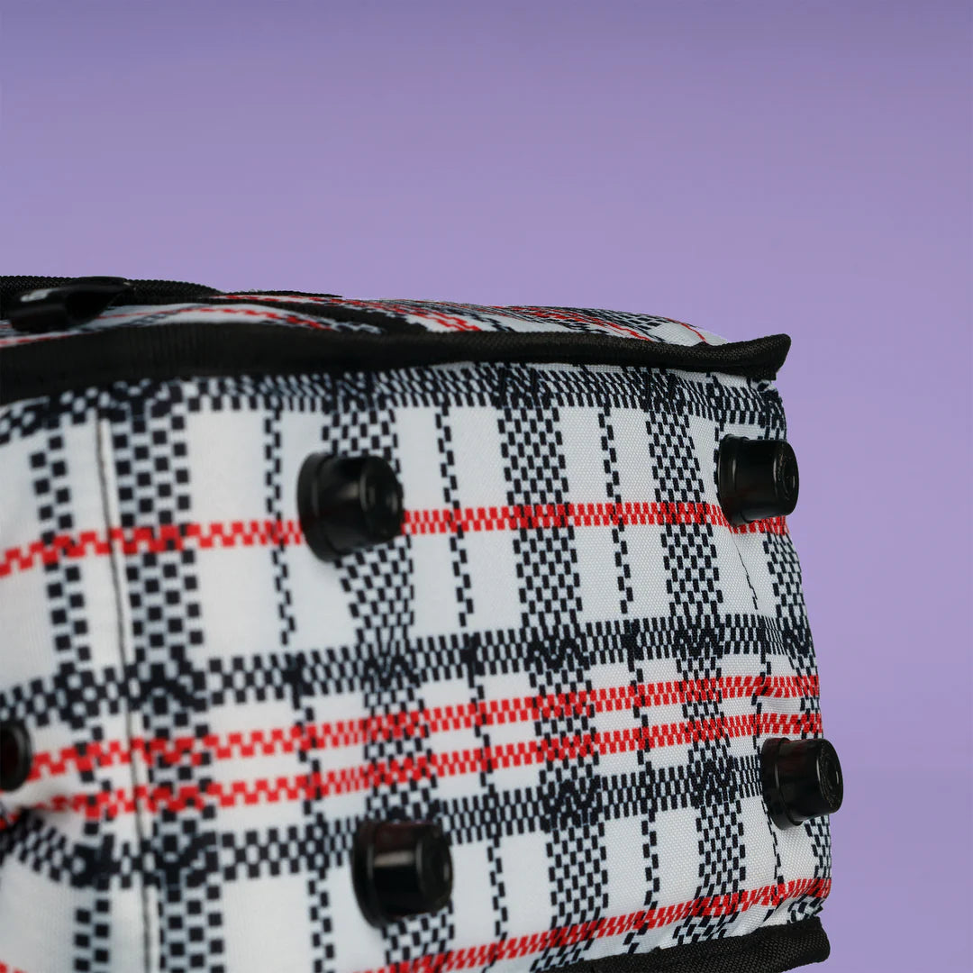 Goodordering Eco Tartan Picnic Pannier Bag - Radical Giving