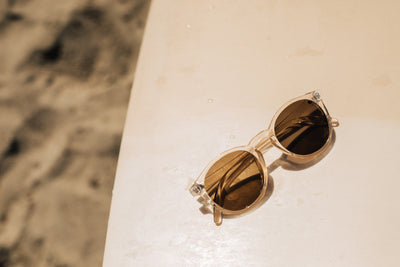 Sunski Dipsea Sunglasses Champagne Brown