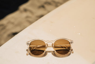 Sunski Dipsea Sunglasses Champagne Brown