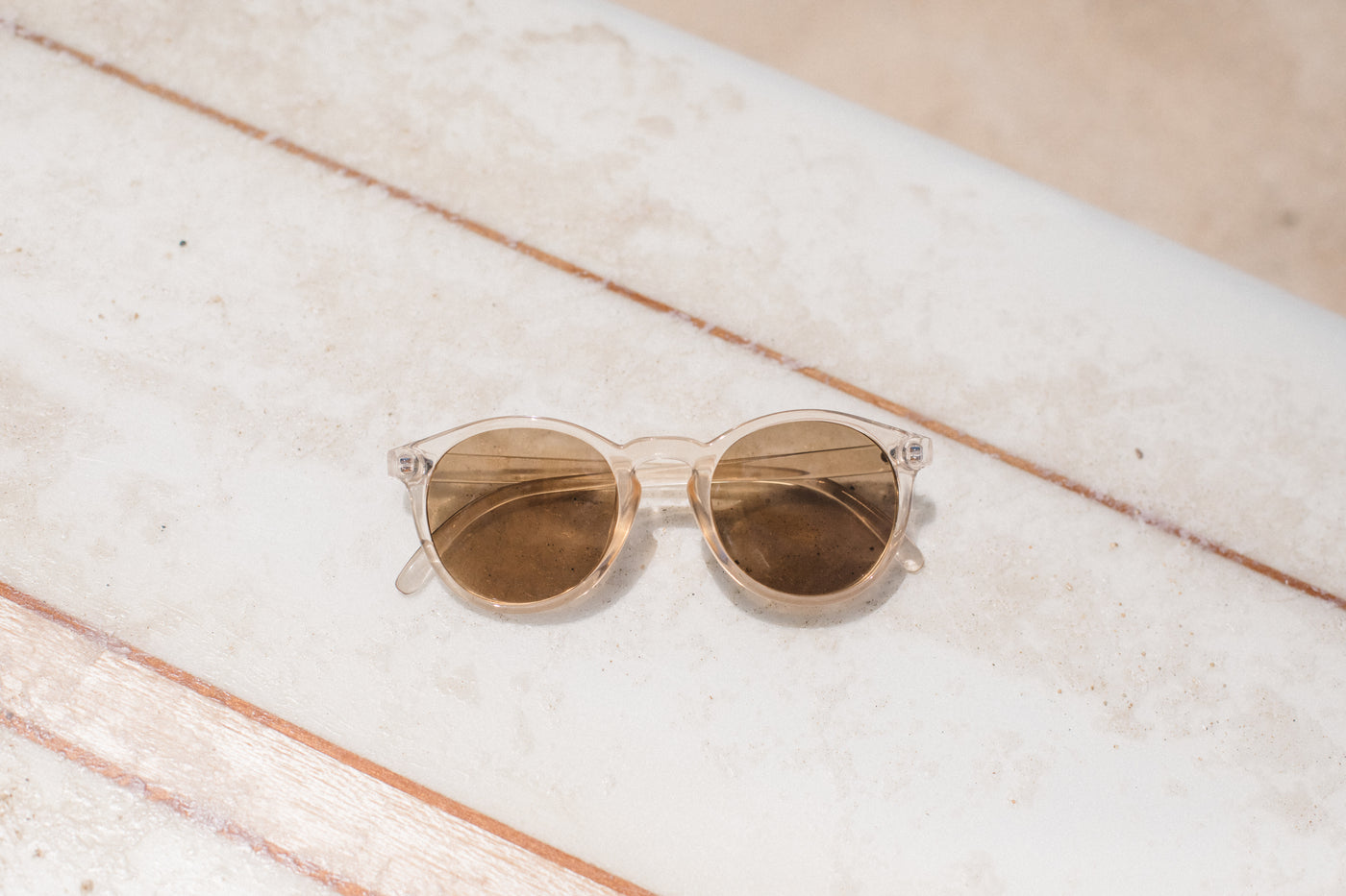 Sunski Dipsea Sunglasses Champagne Brown