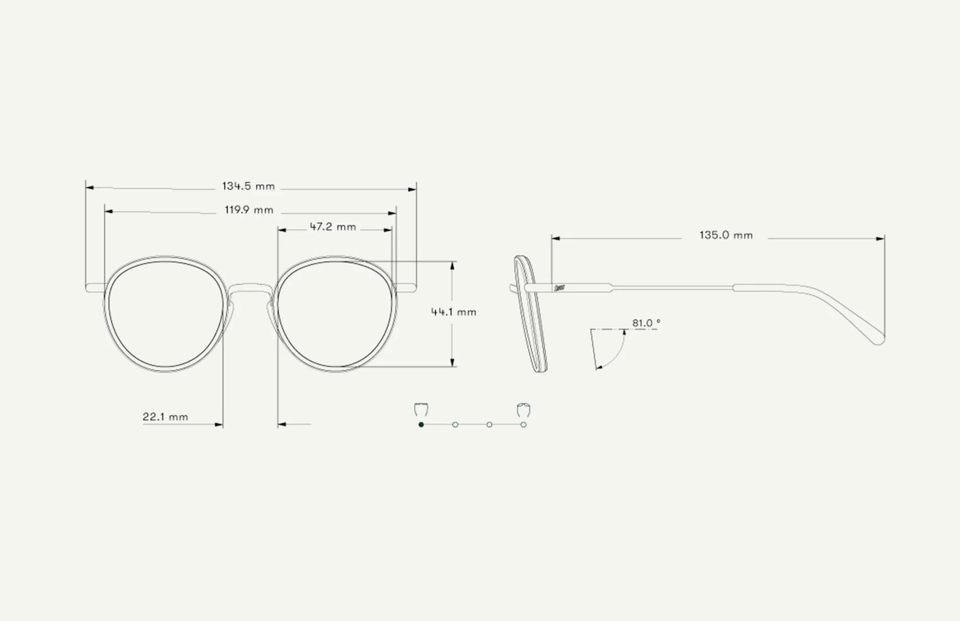 Sunski Baia Sunglasses Champagne Amber - Radical Giving