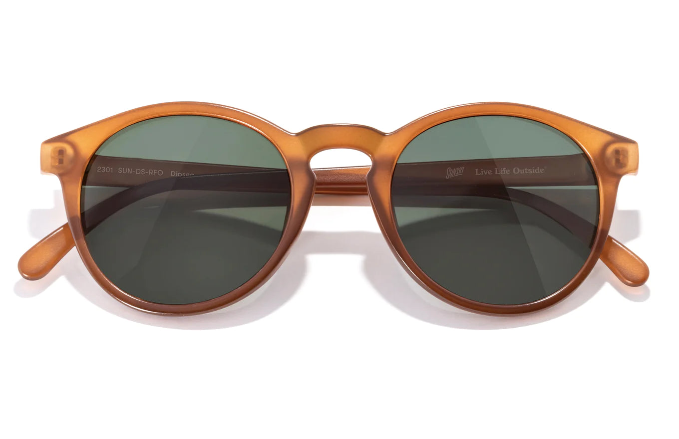 Sunski Dipsea Sunglasses Rust Forest - Radical Giving